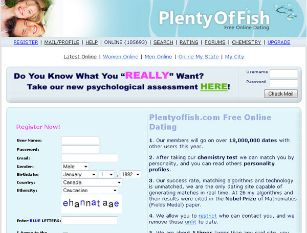 Plenty of Fish