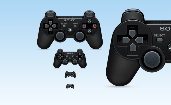 Dualshock 3 Icon by Benjamin Nathan